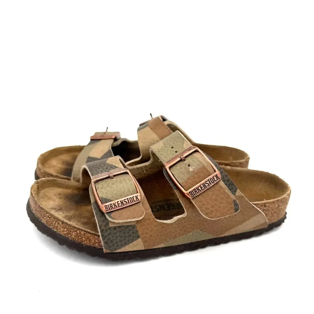Birkenstock Youth Arizona Geometric Camo 2 Strap Sandals Size 30 / 190 / C12